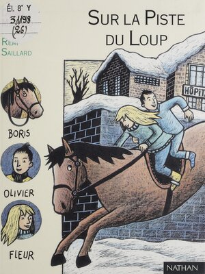 cover image of Sur la piste du loup